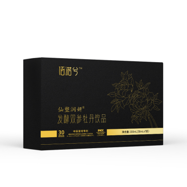 仙塑润颜™发酵双参牡丹饮品