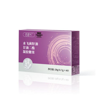水飞蓟籽油甘油二脂凝胶糖果